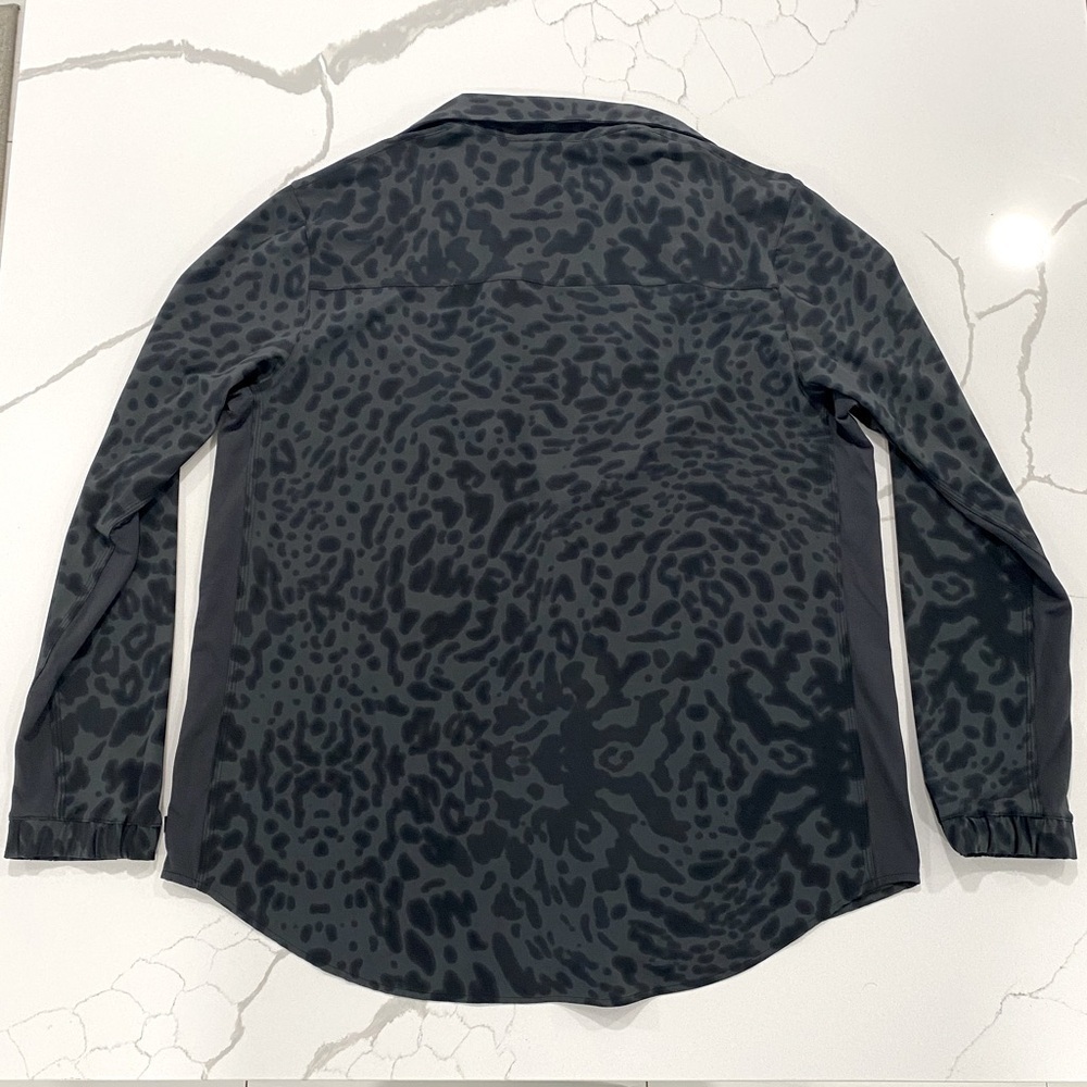 Lululemon button up animal print shirt - Picture 2 of 11